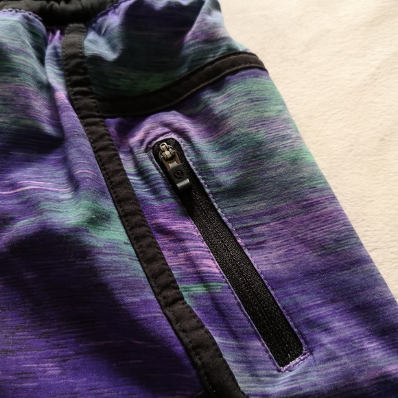 Lululemon Drop It Low ShortRio Nights Multi / Black Size 4 - Picture 11 of 17